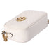 GUCCI GG Marmont Quilted Small Shoulder Bag 447632 Cream Leather